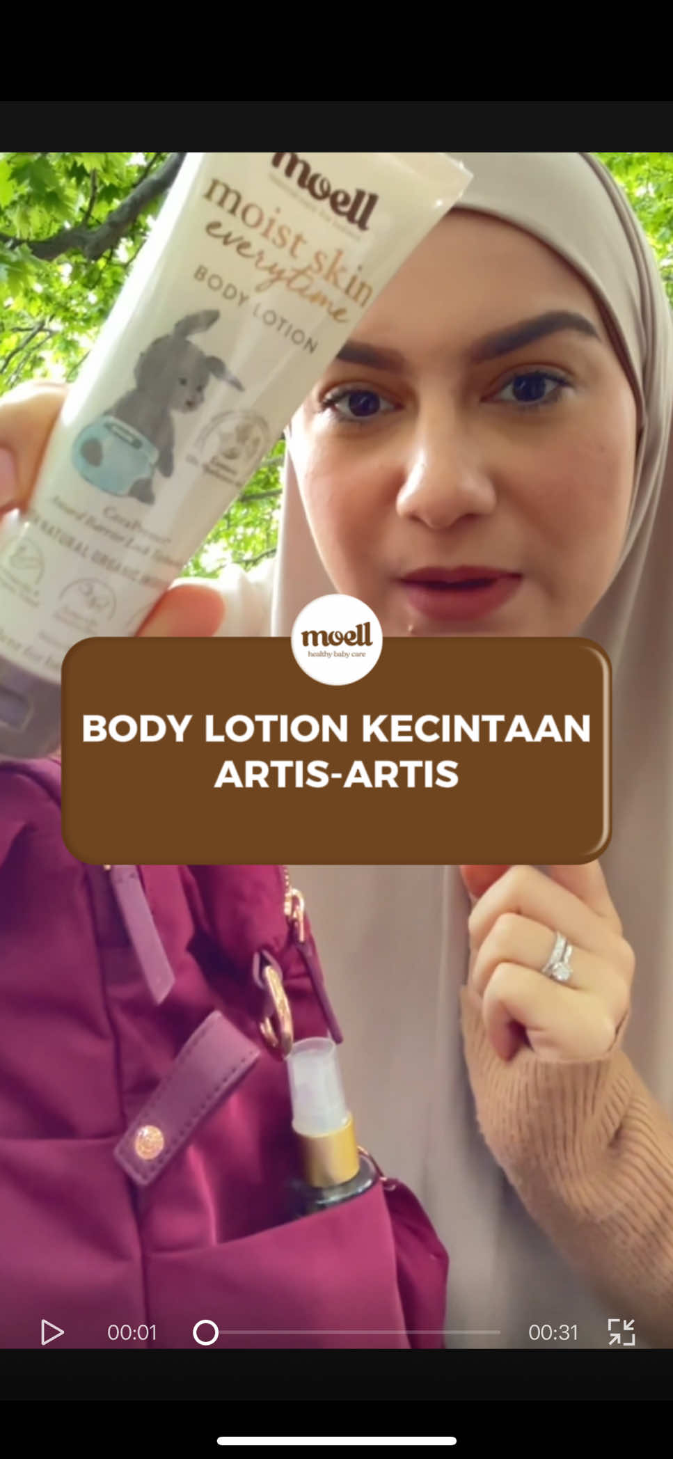 Body Lotion yang ramai dikalangan artis karena kandungannya sebagus itu🥰 #moell #moellskincarebaby #bodylotionmoell #lotionanak #lotionanakartis #irishbella #abangl #lesti_kejora #denisechariesta #ameenahannanuratta #ameena 