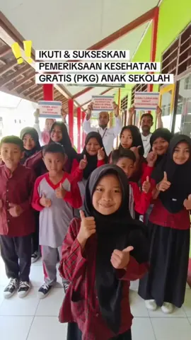 . ✨ Yuk, sukseskan Pemeriksaan Kesehatan Gratis (PKG) Anak sekolah!! ✨ Deteksi dini itu penting biar tetap sehat dan aktif semangat belajar!! 💪👧👦 Jangan sampai ketinggalan yaa~~ 📍 Gratis 📅 Bulan Agustus 📌 Di sekolah-sekolah wilayah kerja Puskesmas Poto Tano #fypシ゚viral #foryou #fyp #foryoupage #puskesmaspototano #anaksekolahsehat #pemeriksaankesehatangratisanaksekolah #PKGAgustus #fyppppppppppppppppppppppp 