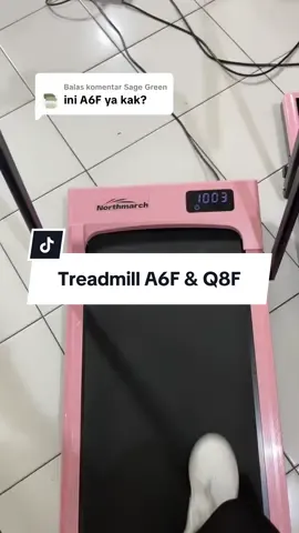 Membalas @Sage Green  budget terbatas co A6F , ada budget lebih co Q8F , keduanya ini bagus sama2 kokoh lari kenceng sudah bisa incline jalan menanjak juga 🏃🏻‍♀️‍➡️🔥 #TreadmillNorthmach #NorthmarchTreadmill #RekomendasiMamaibu 
