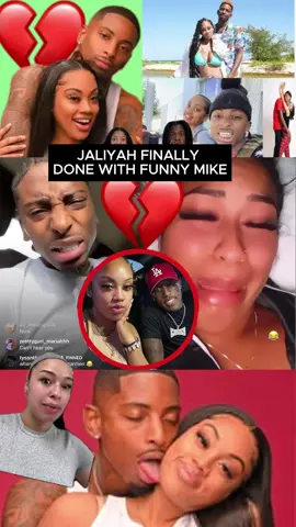 Jaliyah and Funny Mike might really be done this time #fyp #foryou #funnymike #funnymikeandjaliyah #viral