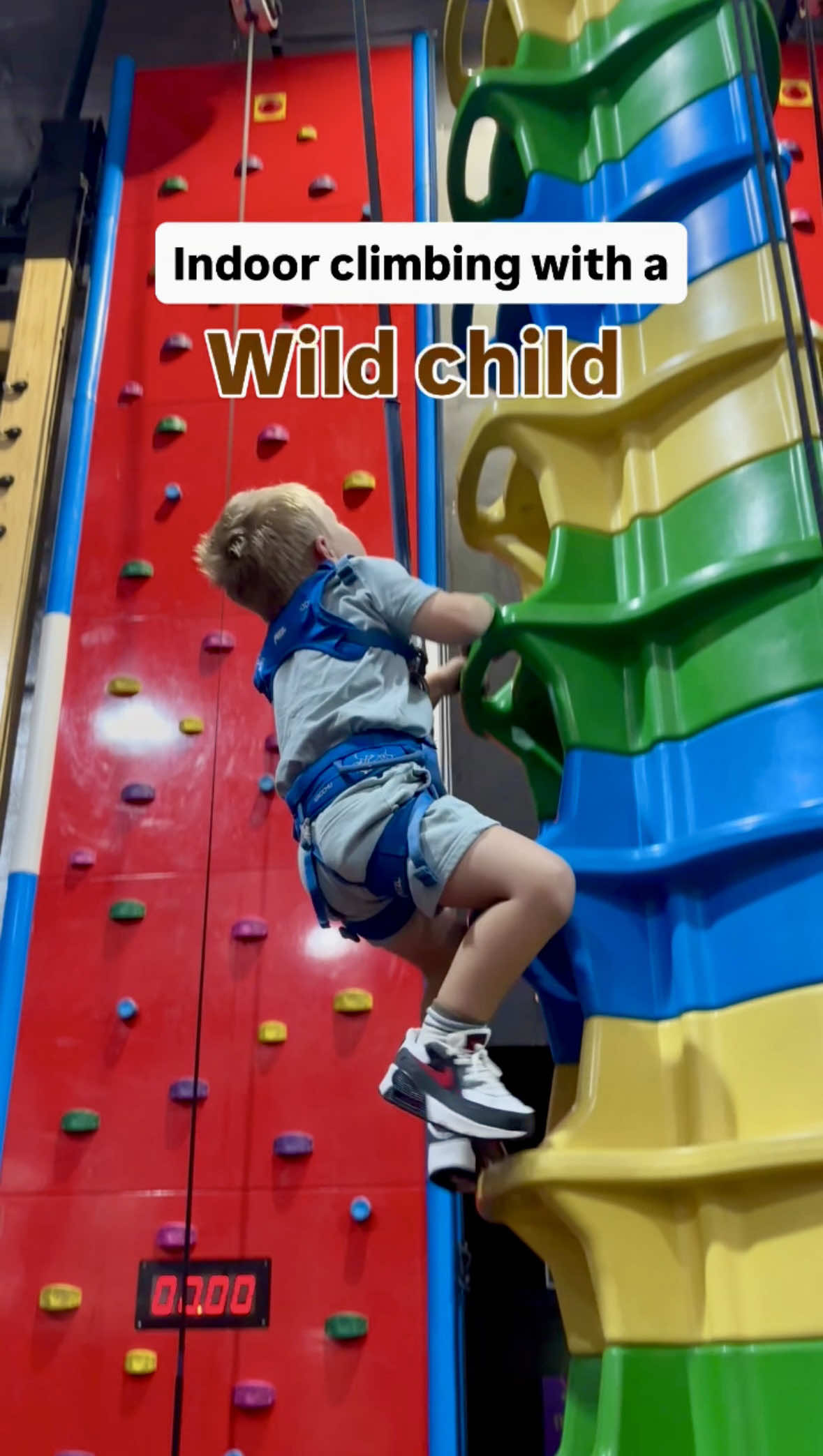 When the weather’s wild… take your wild child climbing instead! Clip ‘n Climb is the perfect rainy-day energy burner. It’s totally safe (even for little ones!) but packed with excitement. Harnessed in, geared up, and off they go! @clipnclimbreadingg  💵 From £12.50 📍Reading, RG29HT (but lots of locations around the UK) 🤸‍♂️ Age 2+ 🚗 Free parking 👇 Follow for more days out #DaysOutWithKids #WildChild #ClipNClimb #RainyDayActivities #MumLife #ToddlerDaysOut #ThingsToDoWithKids #fyp #mumtok #FamilyFun #familydaysout #bestplacestogo #KidsActivities #berkshiremums
