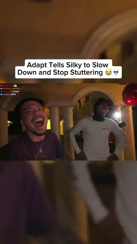 Adapt Tells Silky to Slow Down and Stop Stuttering 😭💀 Bro Couldn’t Get a Sentence Out 😂🗣️ #Silky #Adapt #StreamerMoments #FunnyClip #StutteringSilky #CaughtOnStream #TooFunny #TwitchClips #ContentHouse #TikTokGaming #Twitch 