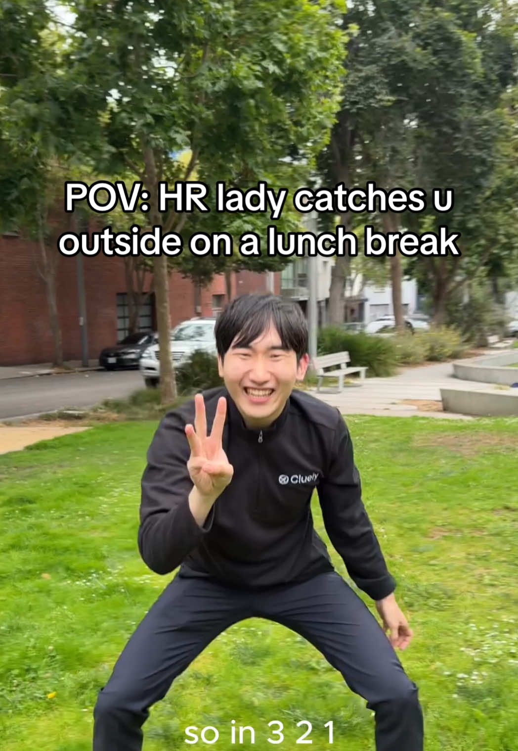 No outside lunch break allowed 😄☝️@danielmints  #internshiplife #corporatehumor #comedyskit #cluely 