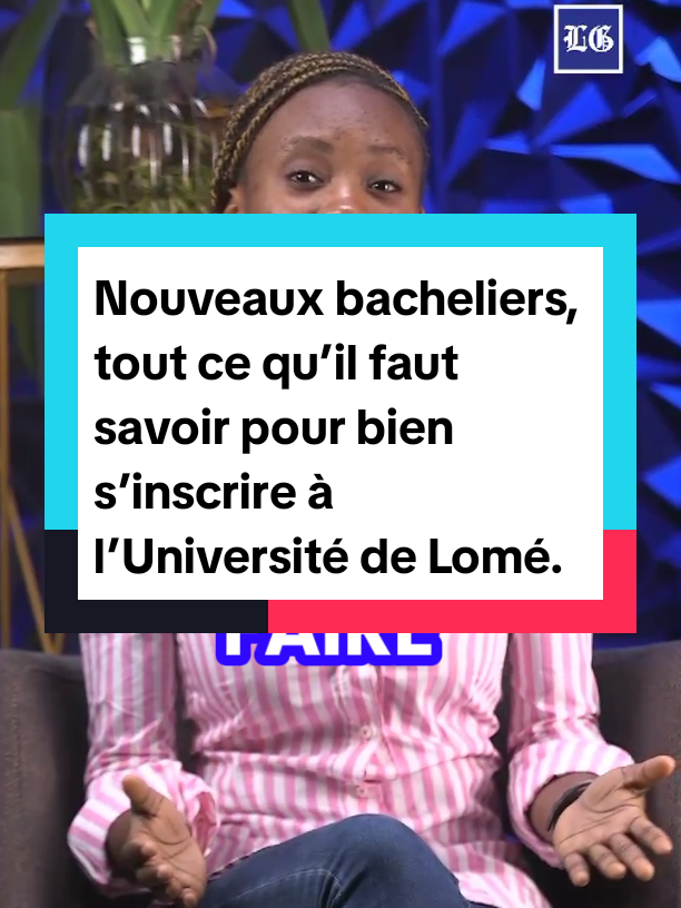 Nouveaux bacheliers, tout ce qu’il faut savoir pour bien s’inscrire à l’Université de Lomé en 2025-2026 #UL #Bac2025 #RentréeUniversitaire #commentsinscrire #universitédelomé 