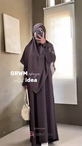 GRWM pakai Shafeeya dari Rizka Hijab... Karena tampil syar’i itu nggak harus ribet, cukup satu abaya untuk tampil anggun dan siap beraktivitas seharian. #rizkahijab #shafeeyaabaya #outfit #abaya #GRWM #fypage 