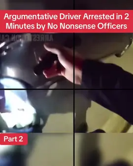 Argumentative Driver Arrested in 2 Minutes by No Nonsense Officers #c... (7527727555936390414)