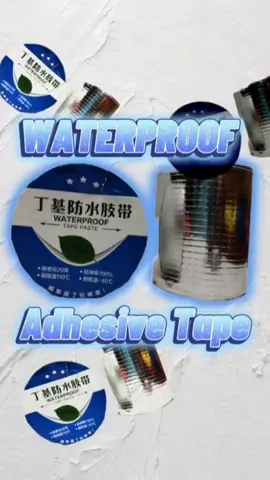 WATERPROOF ADHESIVE TAPE By ULITE STORE sakto sa mga butas o leak ng roof,kitchen at iba pa #tape #waterproof  #waterproofadhesivetape #sealant #CapCut 