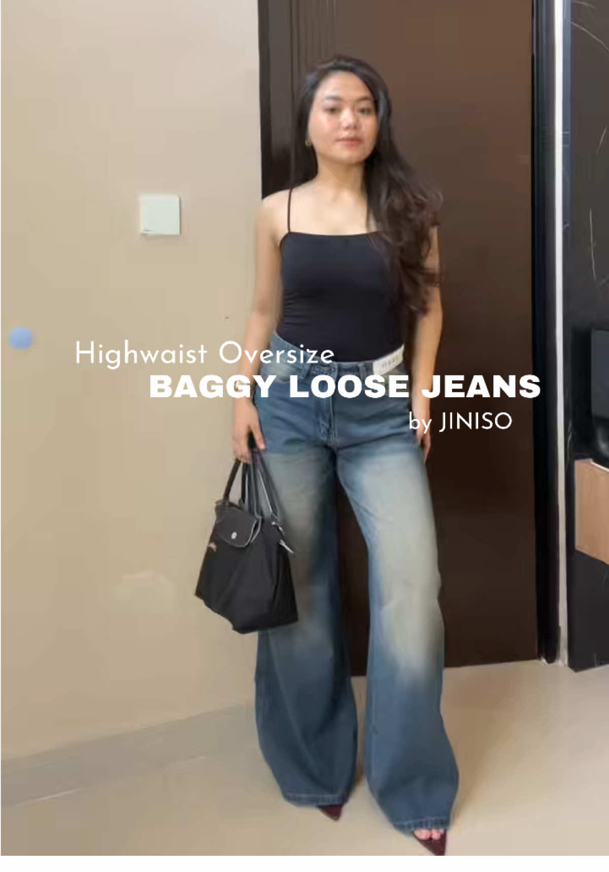 cakep banget no debat😩✨ adem+cuttingannya ok bgt🫶🏻 WAJIB PUNYA SIH yang ini !!!  #jiniso #inspirasifashion #jeanshighwaist #jeansmurah #baggyjeans #loosejeans #vintagejeans #gayaditiktok #ootdinspo #jinisojeans #jeanstinggi 