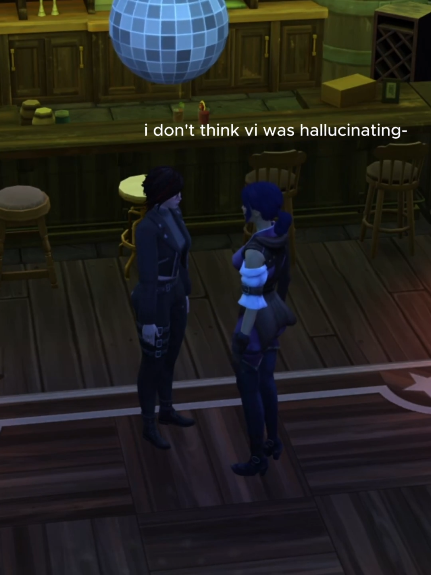 cait's dance lessons paying off ig #arcane #arcaneleagueoflegends #caitvi #vi #caitlyn #sims4#foryou #fyp