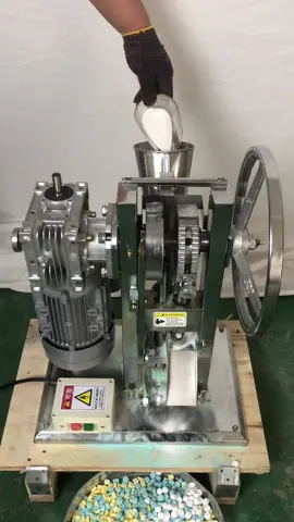 This machine can make various tablets such as candies, herbs, vitamins, etc.#machine #supplier 