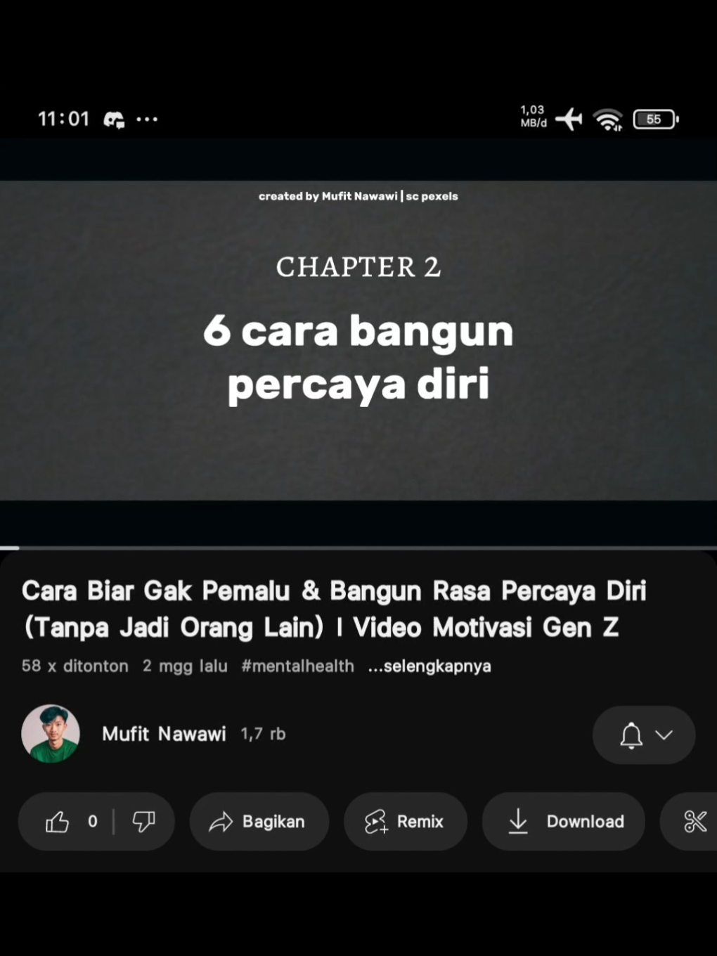 Pernah gak sih ngerasa pengen ngomong, tapi mulut malah kaku? Pengen maju, tapi kaki gemeter karena takut dinilai? Rasa malu itu gak salah. Tapi kalau dibiarkan, dia bisa jadi penjara yang ngurung potensi kamu. Di video ini, kita bakal ngobrolin: Kenapa kamu bisa ngerasa minder dan gak percaya diri Gimana cara ningkatin self-worth pelan-pelan Langkah realistis biar kamu bisa lebih berani tampil Video ini bukan buat ngajarin kamu jadi orang lain. Tapi buat bantu kamu kenal dan nerima diri sendiri — biar kamu bisa berdiri tegak tanpa takut ditolak. #PercayaDiri   #JanganMalu   #Overthinking   #SelfWorth   #MotivasiGenZ 