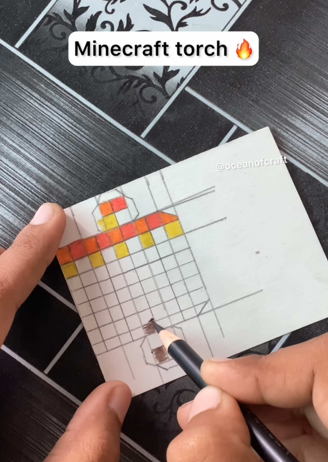 Minecraft torch 🔥