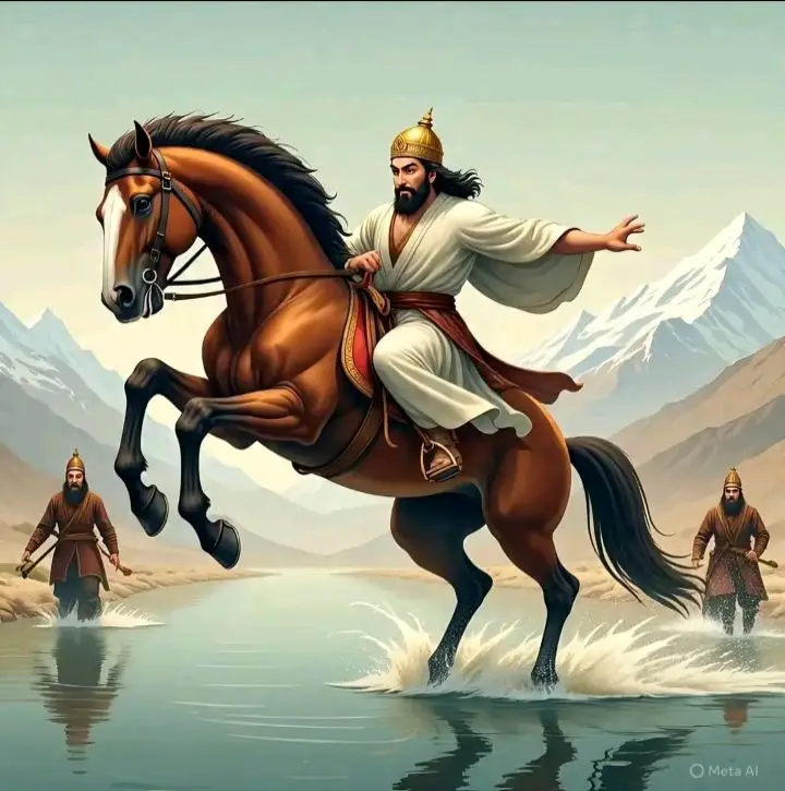 *◼: چنگیز خان کو زندگی میں دو بڑی جنگوں اور سات چھوٹی جھڑپوں میں شکست ہوئی ، ہر بار مدِ مقابل ایک ہی تھا : سلطان جلال الدین خوارزم شاہ۔ چنگیز خان نے صرف ایک ہی دشمن کو بہادری پر خراج تحسین پیش کیا تھا وہ جلال الدین تھا۔ نور الدین کورلاخ نے درست کہا تھا سلطان جلال الدین مسلم دنیا کا فدیہ تھا۔ یہ نہ ہوتا تو چنگیز خان کے ہاتھوں مسلم دنیا کی تباہی کی داستان زیادہ طویل اور دلفگار ہوتی۔ اُس کا باپ چنگیز سے مقابلے کے لیے اس کا مشورہ مان لیتا تو شاید دنیا کی تاریخ مختلف ہوتی۔ اُس کے اپنے ہی بھائی سازشیں کر کے تخت پر قابض نہ ہوتے تو شاید پھر بھی تاریخ کی کروٹ کچھ اور ہوتی۔ کیسا انسان تھا ، تخت بھائیوں کے پاس چھوڑ کر جنگل کو نکل گیا کہ سلطنت کسی اور آمائش میں نہ پڑ جائے۔* *شکست کی راکھ سے اس نے عزیمت کا پرچم اٹھایا ۔ کبھی ہزار کبھی پانچ ہزار ، جتنے جنگجو ملتے وہ ان کے ساتھ چنگیز خان کے لیے چیلنج بنا رہا یہاں تک کہ وہ وقت آیا جب اس کے پاس ایک لشکر جرار تھا۔ اس نے چنگیز خان کو لکھا : تم میرے لیے جنگل جنگل خاک چھان رہے ہو، میں اس وقت یہاں بیٹھا ہوں ۔ تم آؤ گے یا میں آؤں‘‘۔* *میجر ریوٹی نے لکھا ہے چنگیز خان کی زندگی میں یہ پہلا موقع تھا اسے کسی نے یوں چیلنج کیا ہو اور چنگیز خان چیلنج قبول کرنے کی ہمت نہ کر سکا ۔ اسے معلوم تھا اگر جلال الدین یوں للکار رہا ہے تو شیر کے منہ میں سر دینا حکمت نہیں ۔۔۔۔۔۔ یہ میرے الفاظ نہیں ، چنگیز خان کے اس تذبذب کی یہ کہانی امیر عطّا نے صدیوں پہلی لکھ دی تھی ۔ وہ لکھتے ہیں شیرِ خوارزم کے اس چیلنج نے چنگیز کو پاگل کر دیا تھا۔ وہ صبح سے شام لشکر کی تیاریوں پر صرف کرنے لگ گیا۔ لیکن پھر بھی اسے تسلی نہیں ہو رہی تھی کہ کیا وہ جلال الدین کا مقابلہ کرنے کو تیار ہے یا ابھی کچھ کمی رہ گئی ہے۔ اسے معلوم تھا للکارنے والا کون ہے۔ یہاں تک کہ پھر ایک گھوڑے پر سلطان کے لشکر کے سالاروں میں جھگڑا ہو گیا اور پُھوٹ پڑ گئی۔ افغان سالار ناراض ہو کر لشکر لے کر چلا گیا۔ امیر عطا لکھتے ہیں جلال الدین کو خبر ہوئی تو بھاگ کر خیمے سے باہر آیا ، ان کی منتیں کیں ، رویا کہ ایسا نہ کرو ، مسلمانوں کے مستقبل کا خیال کرو لیکن قدرت کو شاید یہی منظور تھا۔لشکر آدھا رہ گیا۔ چنگیز خان تو گویا اسی موقع کے انتظار میں تھا۔ باقی تاریخ ہے۔* *آخری بڑی لڑائی دریائے سندھ کے کنارے ہوئی جب سازشوں اور داخلی جھگڑوں سے نڈھال سلطان جلال الدین تیس ہزار پناہ گزینوں ، تین ہزار گھڑ سواروں اور پانچ سو کے قریب محافظوں کے ساتھ ہندوستان جا رہا تھا کہ چنگیز خان دو لاکھ کے لشکر کے ساتھ آن پہنچا۔ تین ہزار گھڑ سواروں کا مقابلہ پچاس ہزار گھڑ سواروں سے تھا۔ گلوبل کرونالوجی آف کانفلیکٹ کے مصنف نے لکھا کہ جلال الدین یوں لڑا کہ چنگیز خان حیران رہ گیا۔ اس نے چنگیز کے لشکر کو ادھیڑا اور اس کے مرکز تک جا پہنچا۔ پھر ستر ہزار کی مزید کمک چنگیز کو آن پہنچی۔ زخموں سے نڈھال سلطان گھیرے میں آگیا تو چنگیز نے حکم دیا اسے زندہ گرفتار کر کے پیش کیا جائے۔ سلطان کے سامنے چنگیز تھا اور پیچھے دریائے سندھ ۔ اُس نے گرفتاری دینے کی بجائے پہاڑ سے گھوڑا دریا میں ڈال دیا۔ یہ نسیم حجازی کی نہیں میجر ریوٹی کی روایت ہے کہ چنگیز خان کو اس کے تعاقب میں گھوڑا دریا میں ڈالنے کی ہمت نہ ہو سکی۔ وہ حیران کھڑا زخمی سلطان کو دیکھتا رہا ، اسے یقین نہیں آ رہا تھا کوئی یوں بھی کر سکتا ہے۔ پھر اس نے اپنی فوج کے سالاروں کو بلا کر کہا : اس شخص کو دیکھو، اس کی ماں کو اس پر فخر ہونا چاہیے ، کیسا بہادر پیدا کیا۔ لیکن یہی وہ وقت تھا جب سلطان کی ماں وہی پاس دریائے سندھ میں ڈوب رہی تھی۔* *یہ واقعہ ازبک ، فارسی اور ترک لوک داستانوں کا حصہ ہے اور اس کی منظر کشی بھی کی گئی ہے۔ یہ مقام پاکستان میں ہے اور ’’ گھوڑا ترپ‘‘ کے نام سے مشہور ہے۔ لوگ دیکھتے ہیں اور یقین نہیں کرتے کہ کوئی یہاں پہاڑ سے سیدھا نیچے دریا میں گھوڑا کیسے ڈال سکتا ہے۔*