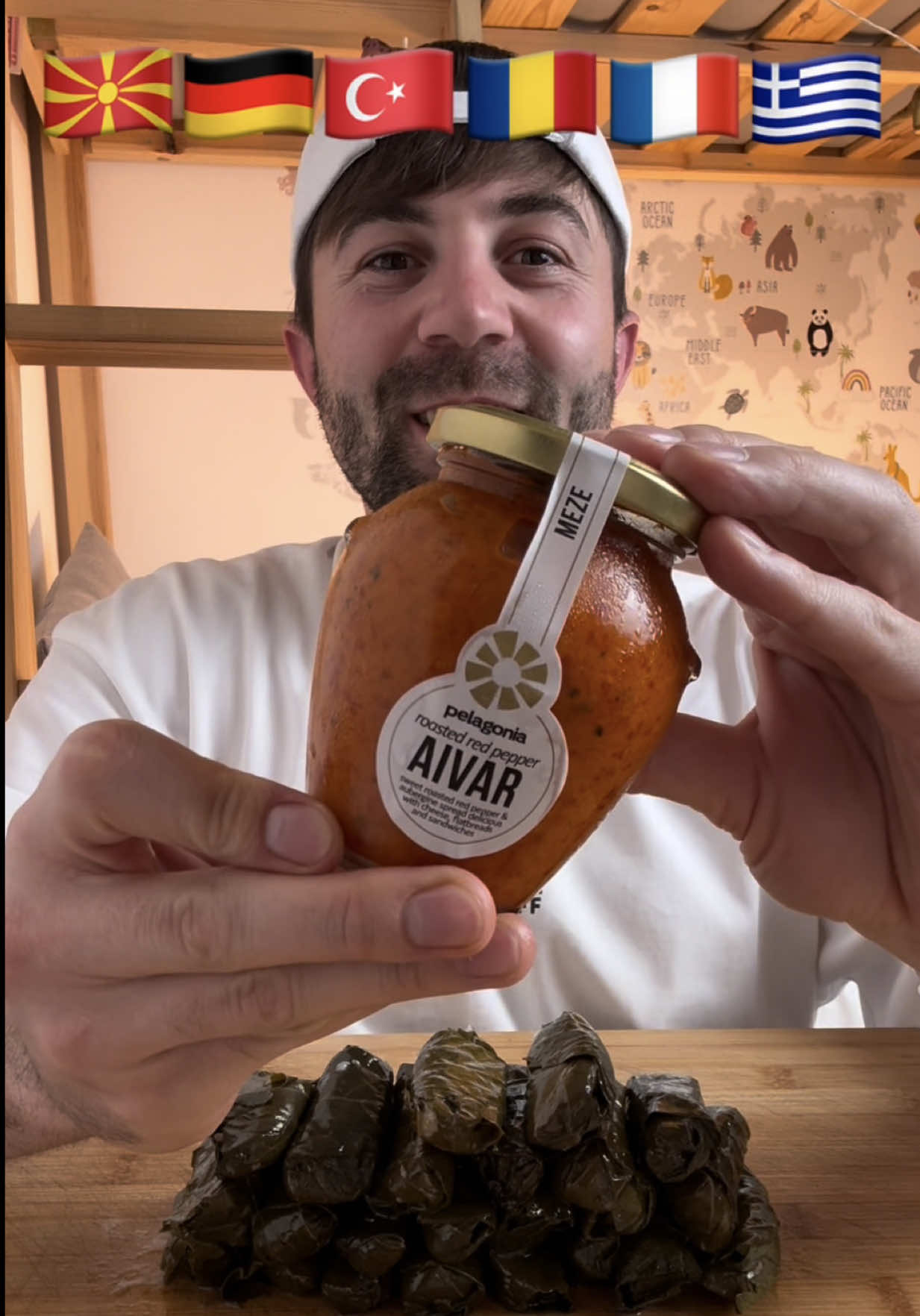 Sarma Mukbang #mukbangs #foodasmr #asmrfood #sarma #tiktokfood 