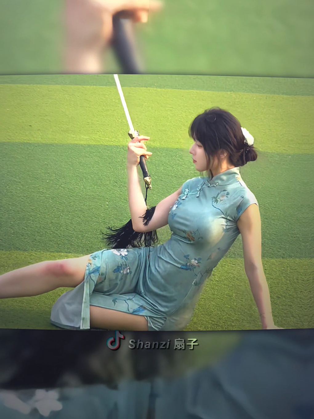 #douyin抖音 #hairstyle #chinesegirl #haircut #outfit #fyp #shanzi扇子 