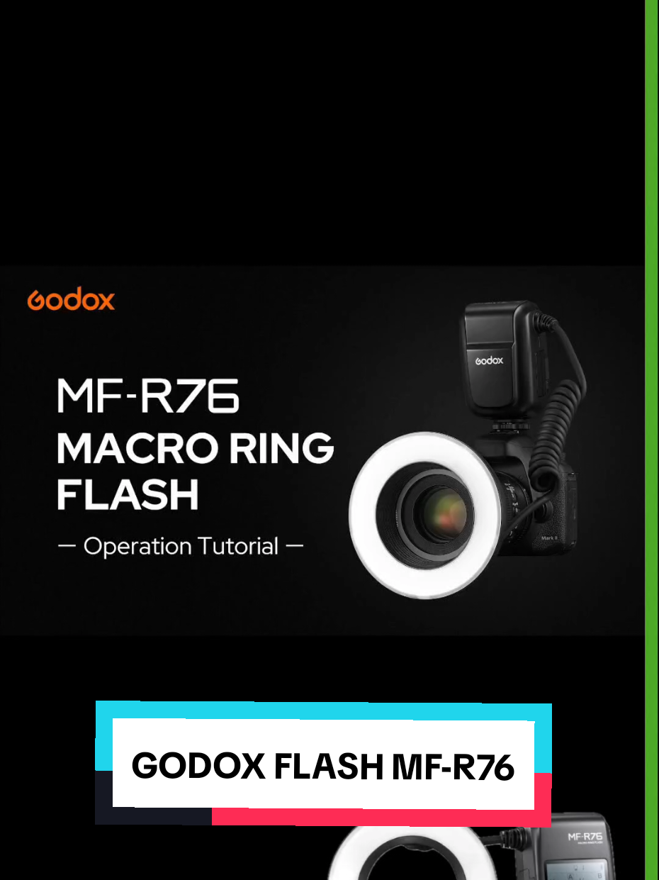 Godox Flash MF-R76 Dental & Macro Ring Flash 76w TTL, Manual - รับประกันศูนย์ Godox Thailand 3 ปี #Macro #Ringflash #Dental #Godox  #เทรน 