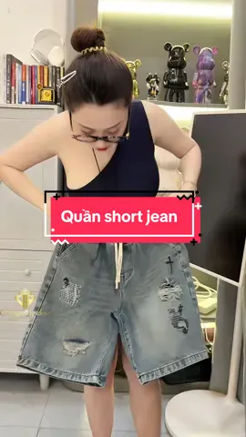Quần short jean #xuhuong #cohuyentaphoa 