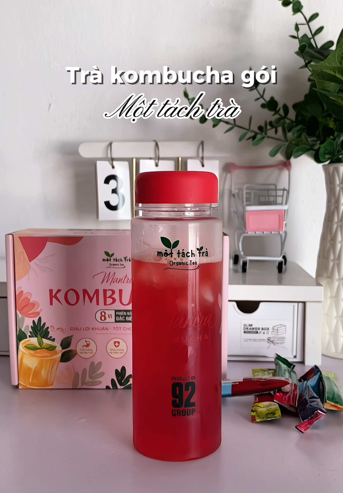 Uống sau ăn 30 phút giúp hỗ trợ tiêu hoá tốt hơn đó #kombucha #kombuchagoi #kombuchahoatan #kombuchamottachtra #hameunbox #trending 