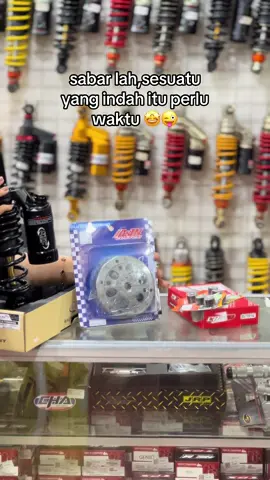 Sold!! Shock ktc extreme+mangkok ganda+kampas ganda+roller🔥#modifkasi #fyp #modifye #masukberandafyp #berandatiktok 