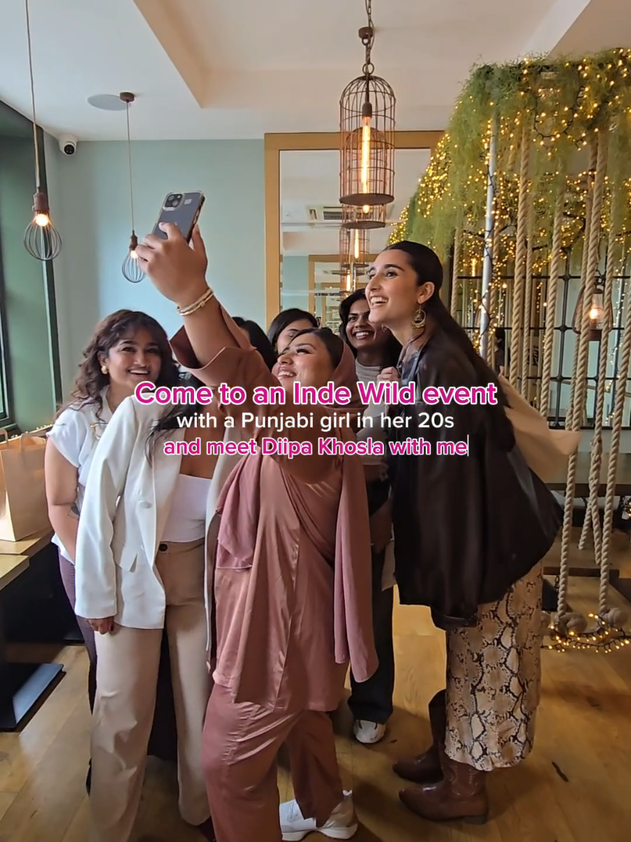 guys, Diipa was so nice! such a cute day with Inde Wild #indewild #southasiantiktok #punjabitiktok #browngirltiktok #desigirls 