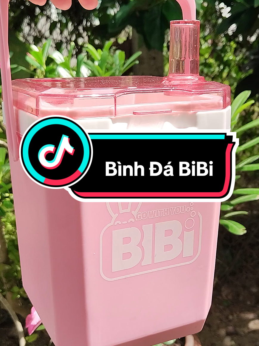 Màu hồng dễ thương 🥰 #kimtuyenriviu #binhdabibi #binhdabibi1lit2 #binhnuocda #dodungtienich 