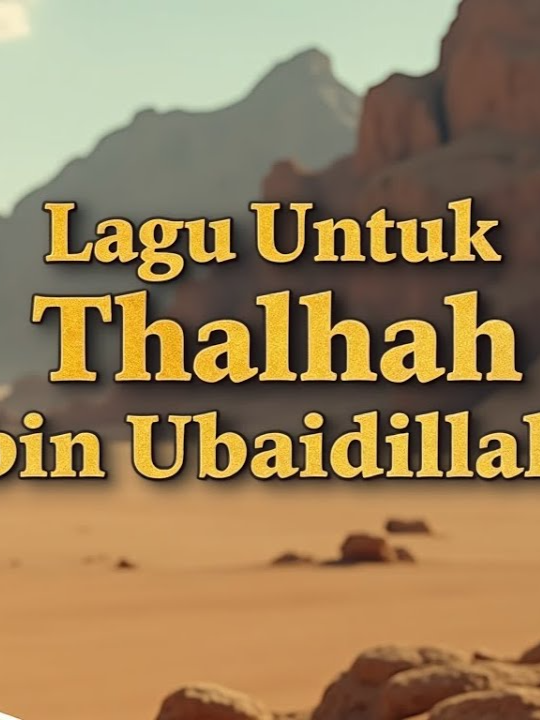 70 LUKA DEMI NABI! Tahukah kamu? Thalhah bin Ubaidillah RA menahan 70+ luka pedang & panah jadi perisai hidup Rasulullah ﷺ di Uhud! 🩸✨ Dijuluki 