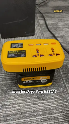 Keelat intelligent inverter Lithium Battery ke 220Volt      #inverter #promoseruweekend #keelat #TJD#keelatpowertools #trending #inverterbateraike220volt #smartinverter #listrik 