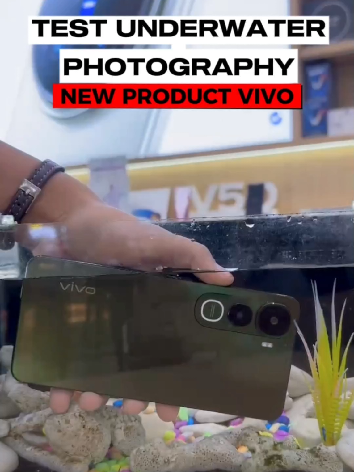 Ada aja gebrakan dari VIVO emg😭🔥 #vivoy400 #gakhabishabis #fyp #underwaterphotography #new 