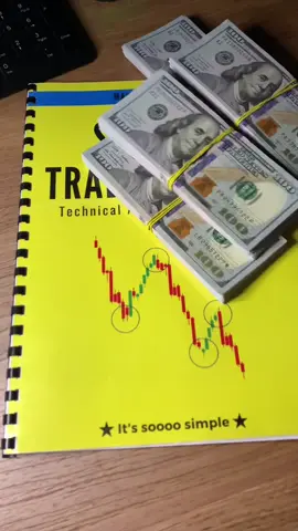 Simple Trading Book 📚📈🤑 learn chart patterns to improve you skills ✅ #trading #forex #crypto #chartpatterns #gold 