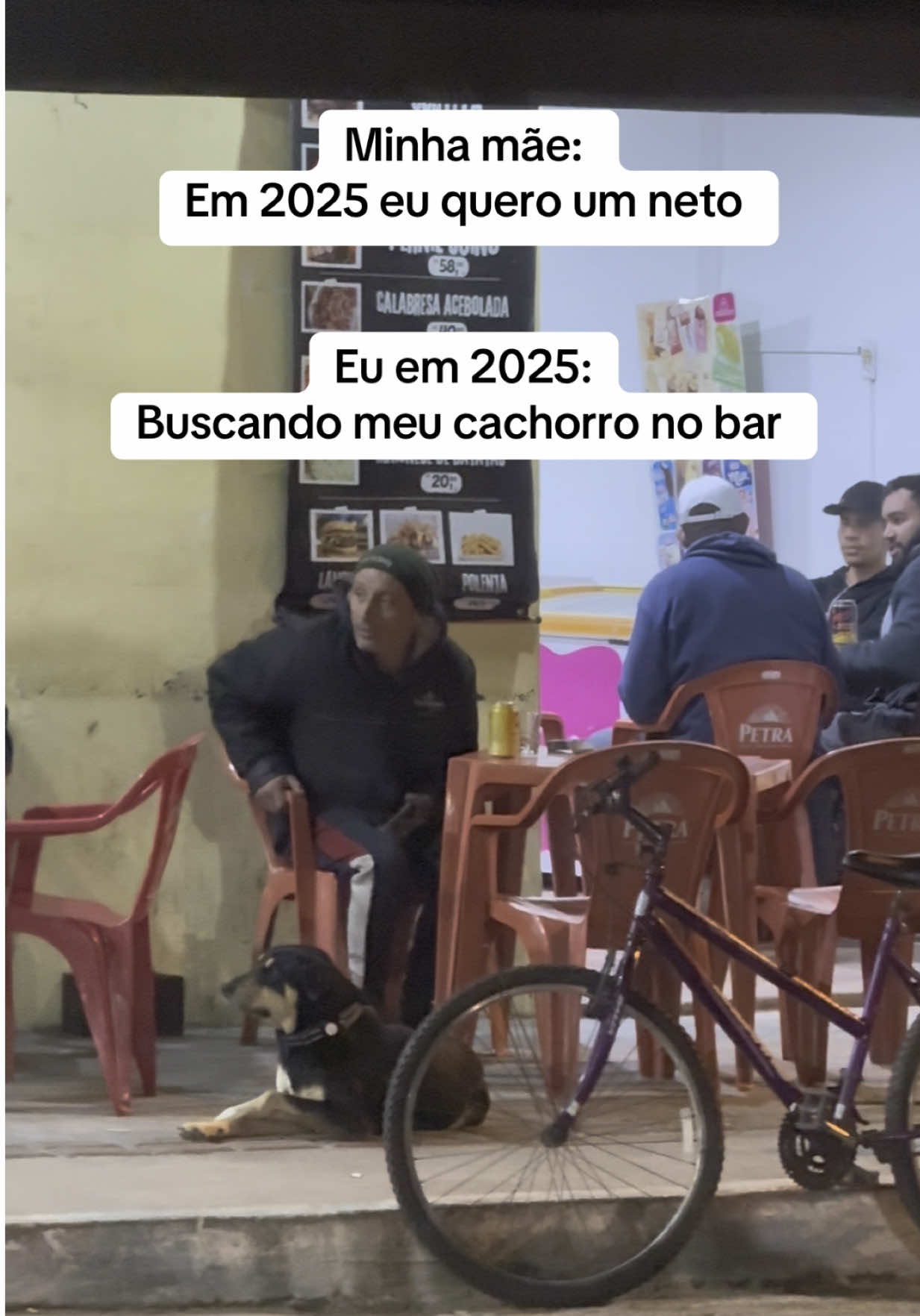Esse cachorro não tem fundamento