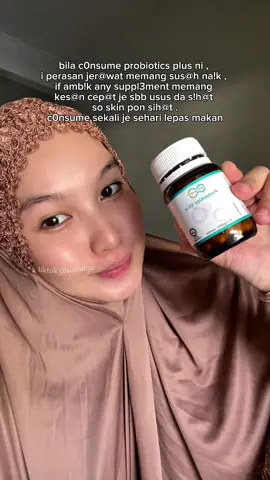 Replying to @🇲🇾 Nom Nom Baba 🍛✈️💼 yup , janji konsisten je 😍❤️ #probiotics #probioticskincare #probioticviral #infinityprobioticplus 