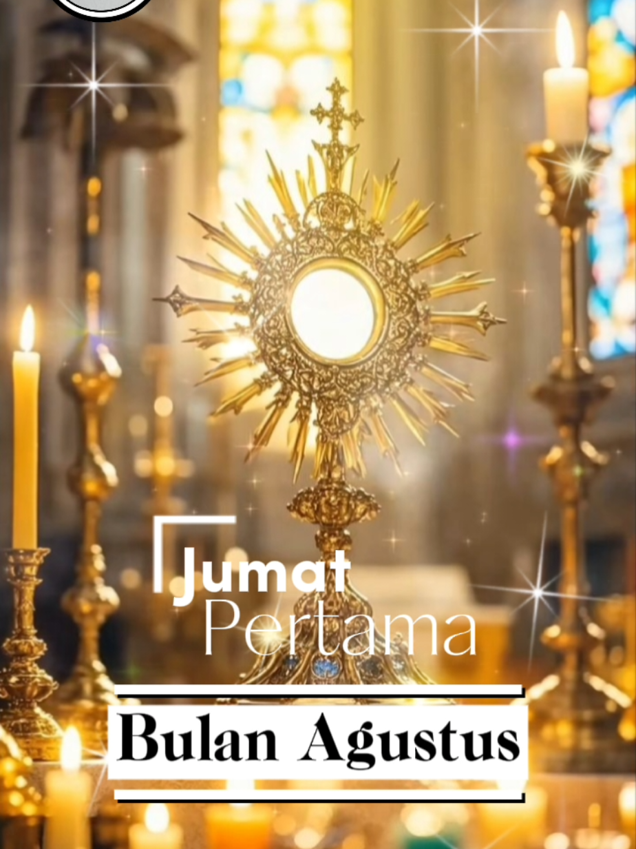 📖 Jumat Pertama 1 Agustus 2025🙏✨ Hari ini, kita melangkah dalam kasih Hati Yesus Yang Mahakudus, sebab hari ini adalah Jumat Pertama di Bulan Agustus. Satu waktu yang istimewa untuk mempersembahkan hati kita kepada-Nya, dengan penuh iman, harapan, dan kasih. 💗 