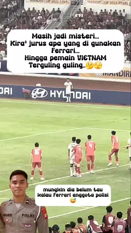Misteri jurus Ferrari...🤩 #indonesiau23vsvietnamu23 #garudamuda #ferrari#aseanu23championshipfinal #fypシ゚viral 