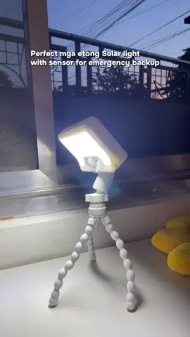 Solar light with sensor #solarlight #emergencylight #solar 