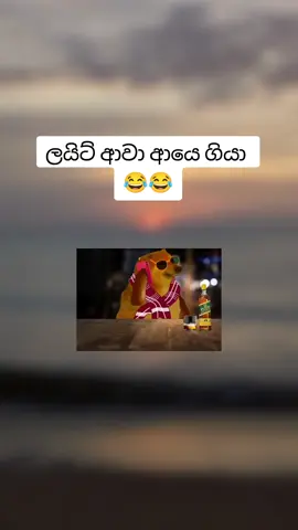 ලයිට් ආවා ආයෙ ගියා 😂😂 #fypシ゚viral #fypシ #sl #fyp 