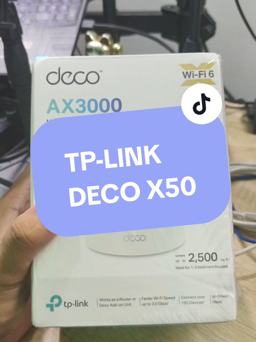 No more deadspot on on our home anymore. Upgrading our deco mesh from Deco X20 to Deco X50 AX3000 Whole Home Mesh Wifi 6 Router #fyp #tplink #deco #mesh #wifibooster @tplinkph 