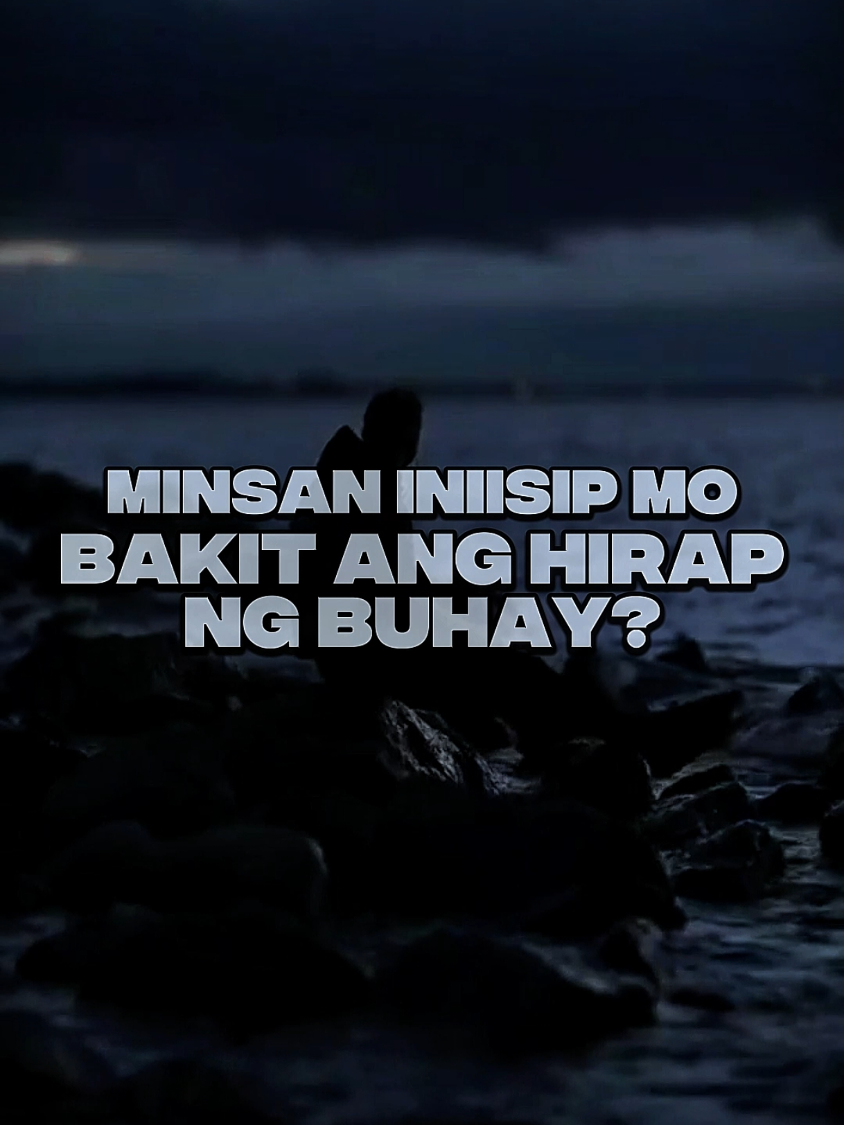 Minsan iniisip mo… bakit ang hirap ng buhay? Pero tandaan mo, hindi ka nag-iisa. 🌅💪