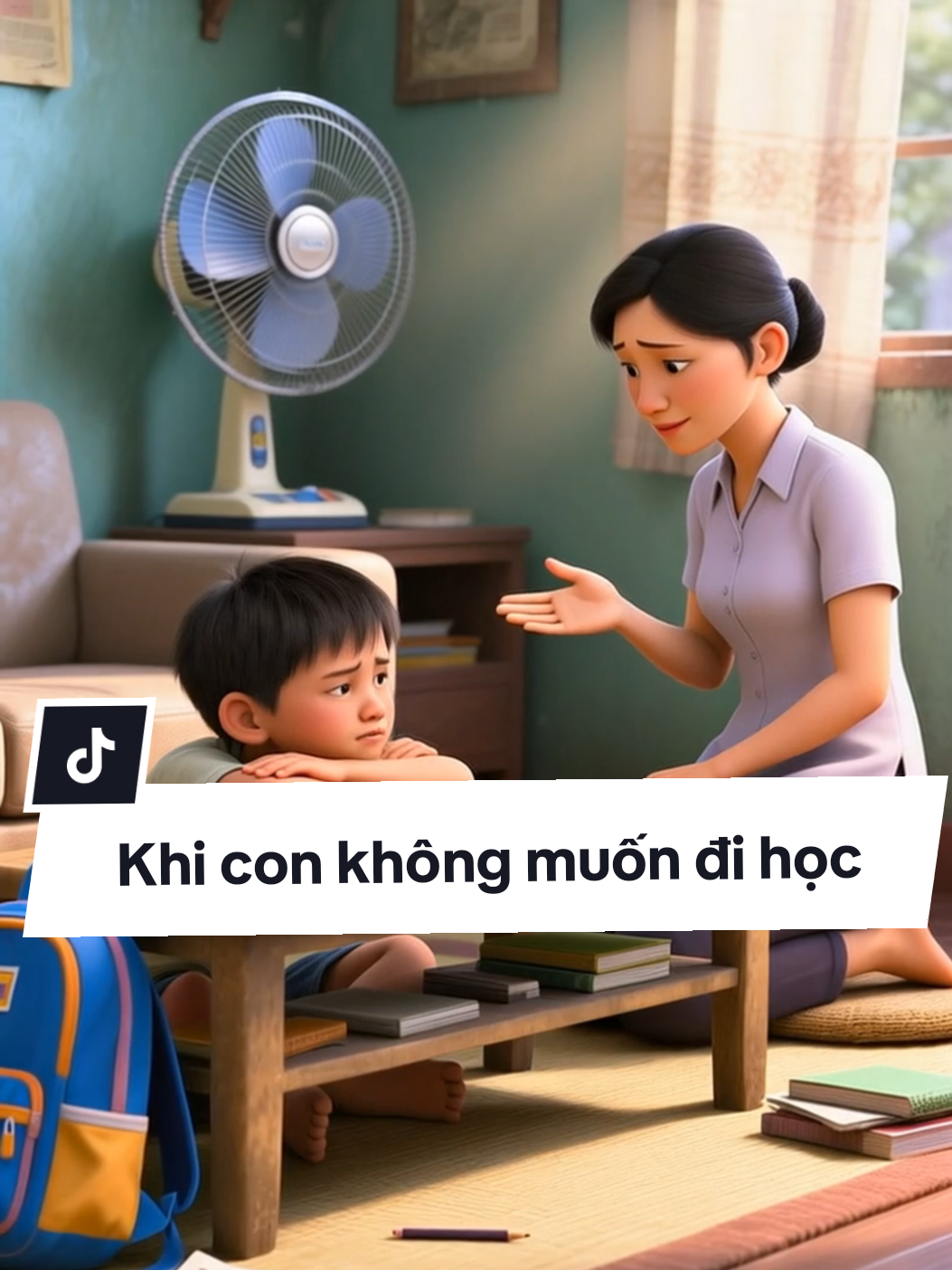 Khi con không muốn đi học, mẹ sẽ nói gì #xuhuong #viral #donghanhcungcon #nuoicondungcach #nuoicon 
