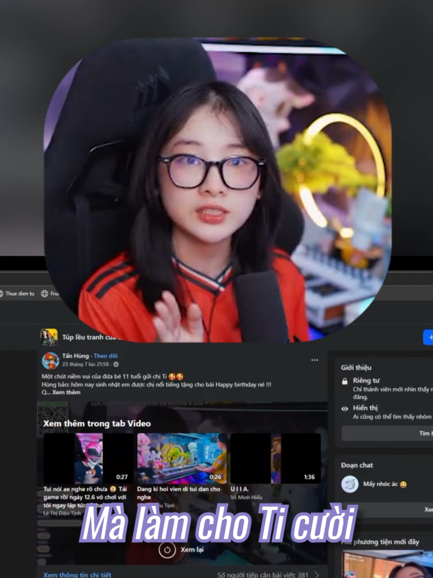 Làm Ti cười = 100k #DiTi