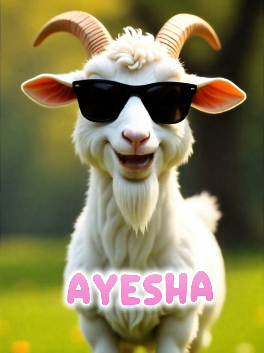 goat  calling ayesha name 😁 #goat #goats #goat🐐 #funn#unitedkingdom #unitedstates 