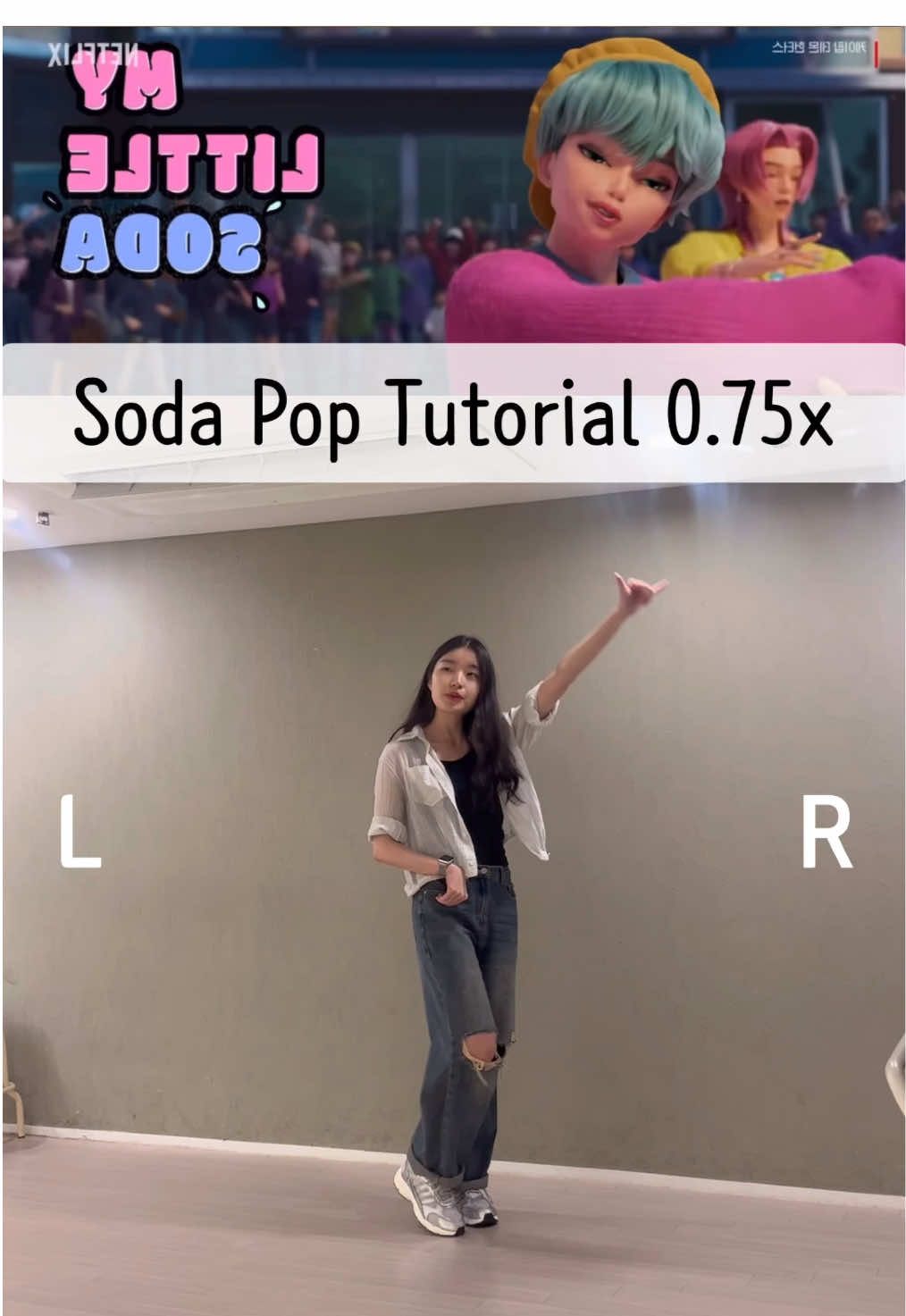 Soda Pop Tutorial🍭 . . . #kpopdemonhunters #sodapop #sajaboys #dance #dancechallenge #dancecover #kpop #케이팝데몬헌터스 #케데몬 #소다팝 #사자보이즈 #춤 #댄스챌린지 #댄스 #댄스커버 #추천 