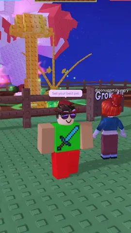 Would you sell a kitsune? #roblox #fyp #robloxfyp #robloxtiktok #robloxedit #growagarden 