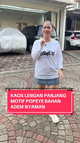 HARGA PROMO !!  Kaos oversize motif POPEYE lucu bgt !!! Kaos lengan panjang bahan katun adem, nyaman, gak tembus pandang, menyerap keringat, cocok bgt di pakai buat hijab friendly jugaa !! Untuk size ada juga size jumbo ya. Ayoo di order mumpung harga promo jgn sampai kehabisan !!  Disclaimer harga sewaktu-waktu dapat berubah tergantung periode promosi.  #kaosoversize #kaoshijabviral #kaoshijabfriendly #kaosmotifpopeye #kaoskatun 