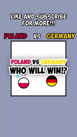 Poland vs Germany!!! #game #countries #poland🇵🇱 #germany