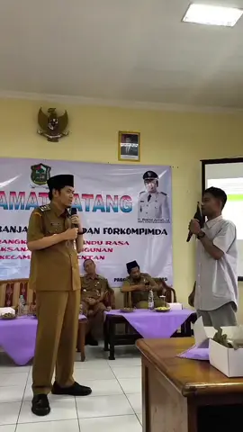 Pak wakil ketemu dengan Mas Agus Ketua Kopdes merah putih Nagasari Pagentan