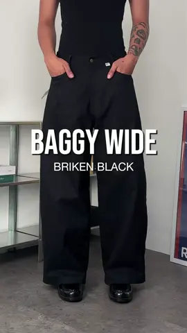 Baggy wide briken black, sudah ready kembali.  LIMITED STOCK!! #baggyjeans #baggypants #outfitideas #outfitinspo #celanabaggy #fyp 