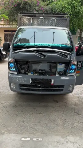 Đèn pha xe tải K250 #hoanghaiauto #tuyenquang #độ_đèn_ô_tô #k250 