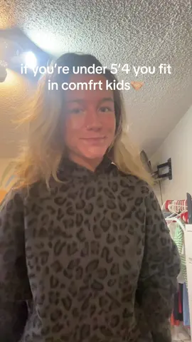 my fav sweatshirt to date 🐆.         #comfrtkids #comfrthoodies #leopardcomfrtline #closetmusthaves #tiktokmademebuyit 