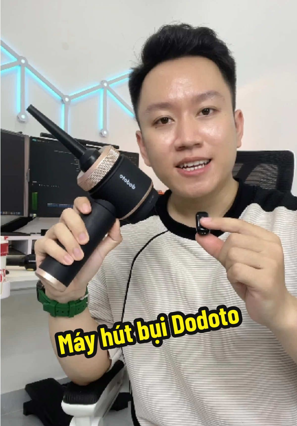 Máy hút bụi cầm tay Dodoto #mayhutbui #mayhutbuicamtay #mayhutbuikhongday #dodoto 