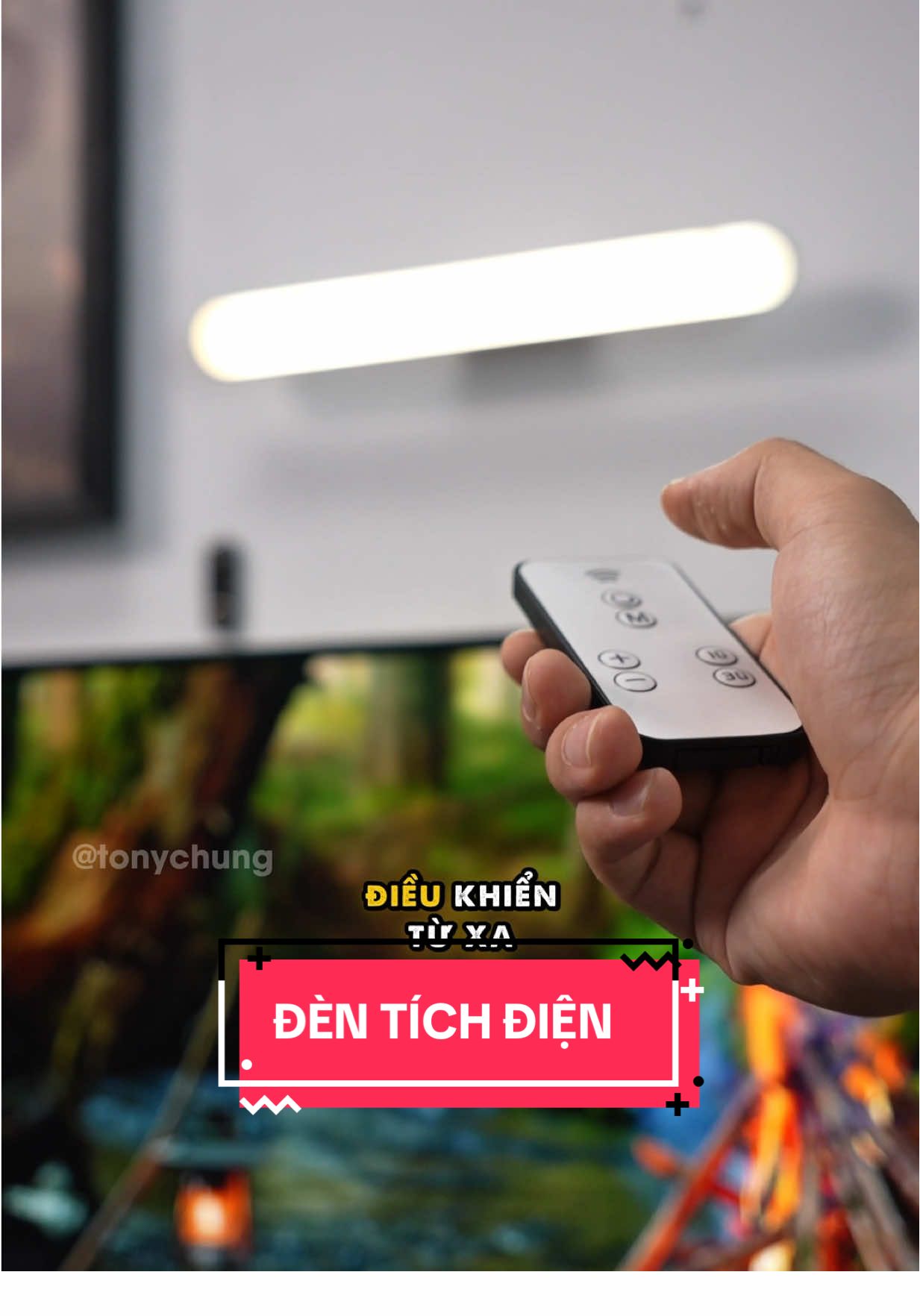 Đèn tích điện tiện lợi chỉ mấy chục #LearnOnTikTok #tonychung 
